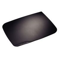 Sous-main Noir 60x40 Cm Zindoo - Protection De Bureau, Tapis De Souris, Surface Lisse Pour écriture Et Travail