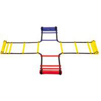 Loopladder - Conditieladder Cross - kruisvormig L4 x 4 m B47 cm