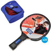 Raquette de tennis de table Protector - Casal Sport - Lot de 20