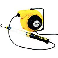 Kabelhaspel 230 V met fluorescentielooplamp en 30 leds - Zeca