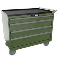 Verrijdbare ladekast 54x27E (bxdxh) 1023x572x962 mm - Lista