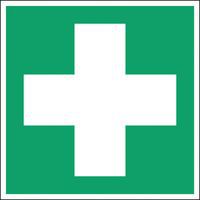 Panneau secours et évacuation carré - Premier secours -Rigide
