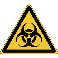 Panneau danger - Risque biologique - Rigide