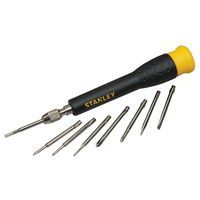 Precisieschroevendraaierdset Multibit 8-delig - Stanley