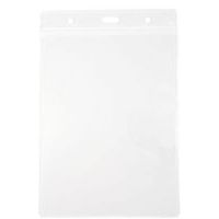 Badgehouder A6 flexibel transparant - set van 100 - Sogedex