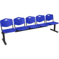 Receptiestoel Robledo 5 zitplaatsen in PVC - Piqueras y Crespo