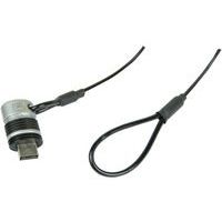 Câble antivol sur port USB pour ordinateur portable