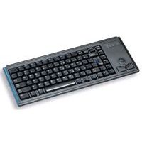 Toetsenbord CHERRY compact G84-4400 USB zwart QWERTY