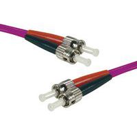 Jarretière duplex 2.0 mm multi OM4 50/125 ST-UPC/ST-UPC 1 m