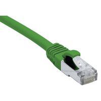Netwerkkabel RJ45 CAT 6A F/UTP LSOH SNG groen 1 m