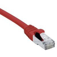 Cordon RJ45 catégorie 6 F/UTP LSOH snagless rouge - 25 m