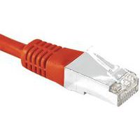 Netwerkkabel RJ45 DEXLAN CAT 6 S/FTP rood 1.5 m
