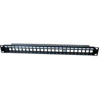 patchpanel 19 INCH 24 poorten STP voor Keystone