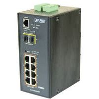 Switch industriel L2 8 Giga PoE+ avec 2 sfp 100FX/1G