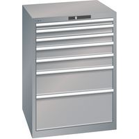 Ladekast 7 laden 36x36E - Draagvermogen 200 kg - Lista