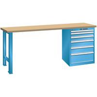Werkbank 27x36E 6 laden - Draagvermogen 1000 kg - Lista