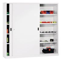 Armoire haute à portes coulissantes - Largeur 200 cm - Profondeur 60 cm