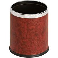 Corbeille à double paroi - aspect cuir 10L - V-Part