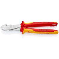 Kracht-zijsnijtang verchroomd 250 mm _ 74 06 250 T KNIPEX