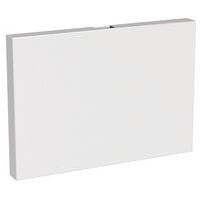 Piétement panneau fermé court 70 cm - Blanc - Vendu à l'unité