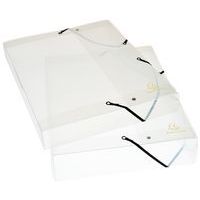 Boite de classement exabox dos 25mm polypropylène crystal A4