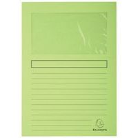 Venstermap Super 160 g/m2 -100 stuks- 22x31 cm - Exacompta