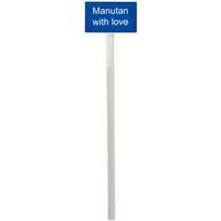 Poteau pour panneau - Métal - À sceller