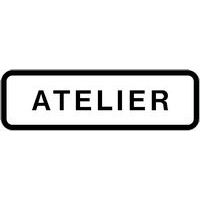 Hoog standaard wegwijsbord Franstalig 800 mm - Atelier