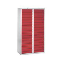Armoire à tiroirs pour outils H180 - 2 colonnes - 34 tiroirs