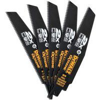 Reciprozaagblad voor het zagen van hout en metaal 152x2.5mm - Dewalt