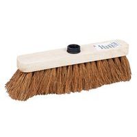 Straatbezem met schroefdop, Type huishoudelijk accessoire: Bezem, Kleur: Bruin, Type kop: Schroef