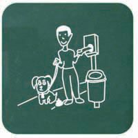 Signalisatiebord voor hondenpoepstation Snupy - Medial