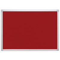 Panneau d'affichage textile - Rouge