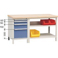 Complete werkbank Modul 152 met lades