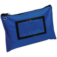 Pochette plate multi usage bleu A5