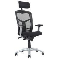 Chaise de bureau en maille avec appuie-tête Orbit