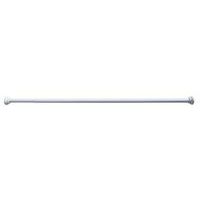 Barre de rideau de douche extensible - Blanc - Arvix