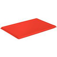 Couvercle encastrable pour bac norme Europe, Longueur: 600 mm, Largeur: 400 mm, Usage alimentaire: oui