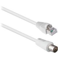 Netwerkkabel RJ45 mannelijk naar coaxiale kabel 9,5 mm - T'nB