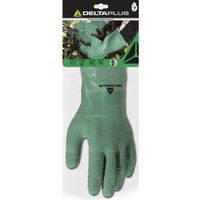 Handschoen Latex op interlock katoen drager - lengte : 30 cm