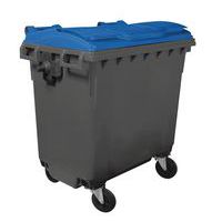 Afvalcontainer met 4 wielen - 770 l - Mobil Plastic