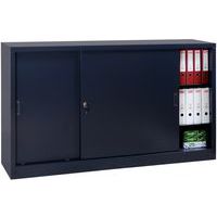Te monteren schuifdeurkast - laag - breedte 160 cm - Manutan Expert