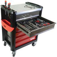 Gereedschapswagen 214 delig module ABS - SAM Outillage