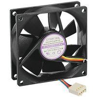 Vervangingsventilator - 4-draads PWM - 80 x 80 x 25