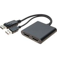 MST Hub Displayport 1 NAAR 2