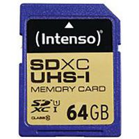 Carte SDHC UHS-I Class 10 - 64Go INTENSO