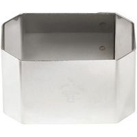 Nonnette rectangle vichy en inox - Lot de 4 - Matfer