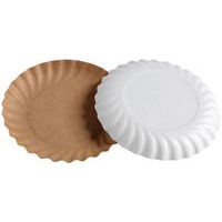 Gebaksbord gegolfd kraft rond 125 mm - Set van 500 - Matfer Flo