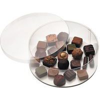Geschenkdoos rond voor snoep, bonbons - Set van 5 - Matfer Flo