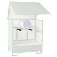 Accessoire pour box 220 et 440 L - Bras support pour caillebotis